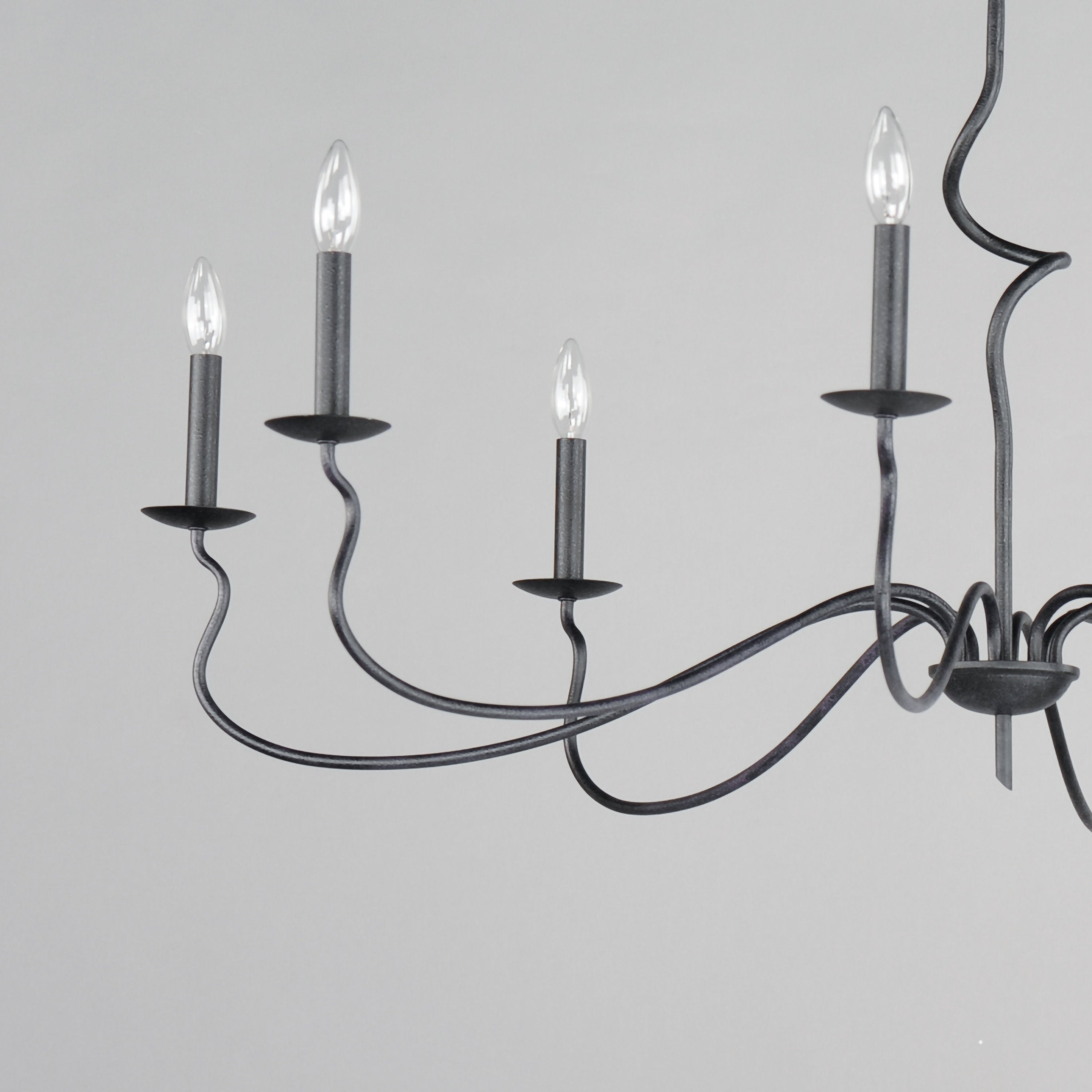 Rauduvyo Industrieller Kronleuchter aus Messing-Letslighting