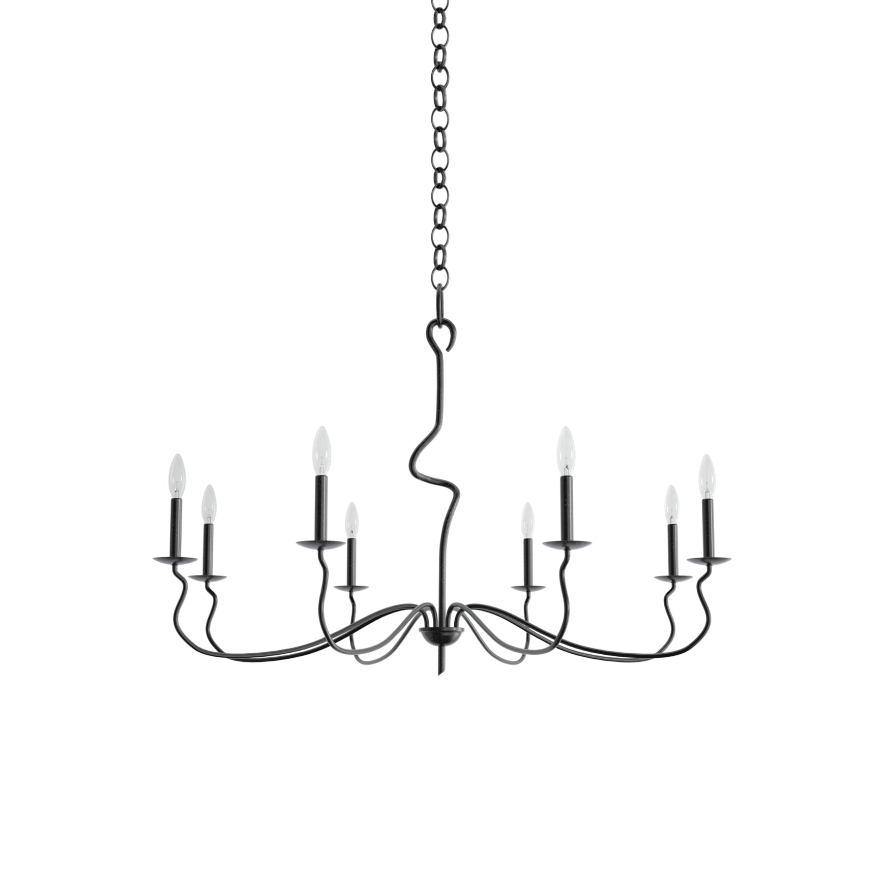 Rauduvyo Modern Minimalist Industrial Metal Chandelier - Letslighting