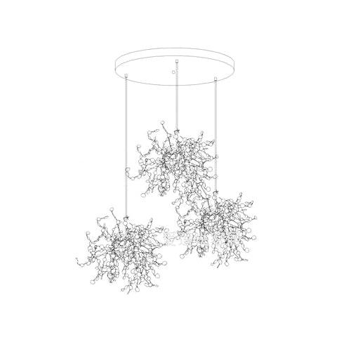 Lustra Pendelleuchte lic Disc Cloud-Letslighting