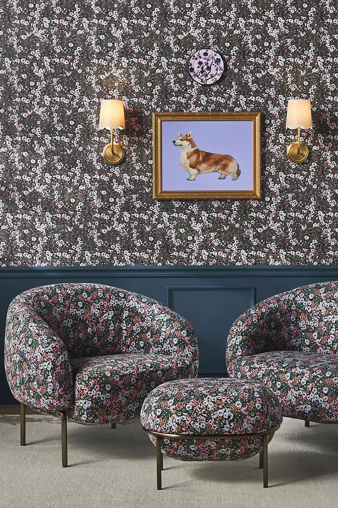 Sifuvyo Elegante Vintage Wandleuchte aus Stoff-Letslighting