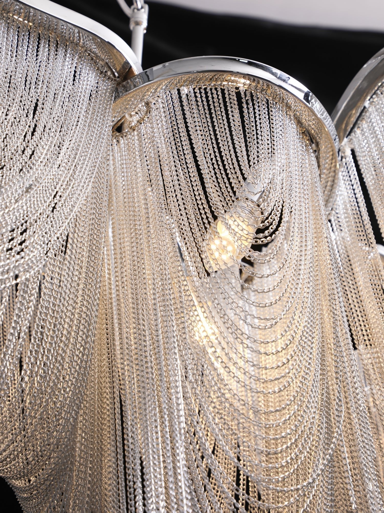 Solara Elegante Kronleuchter Quaste Gold-Letslighting