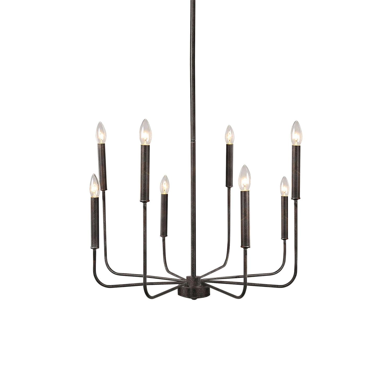 Ulfuvys Modern Kerzen Industrie Kronleuchter-Letslighting