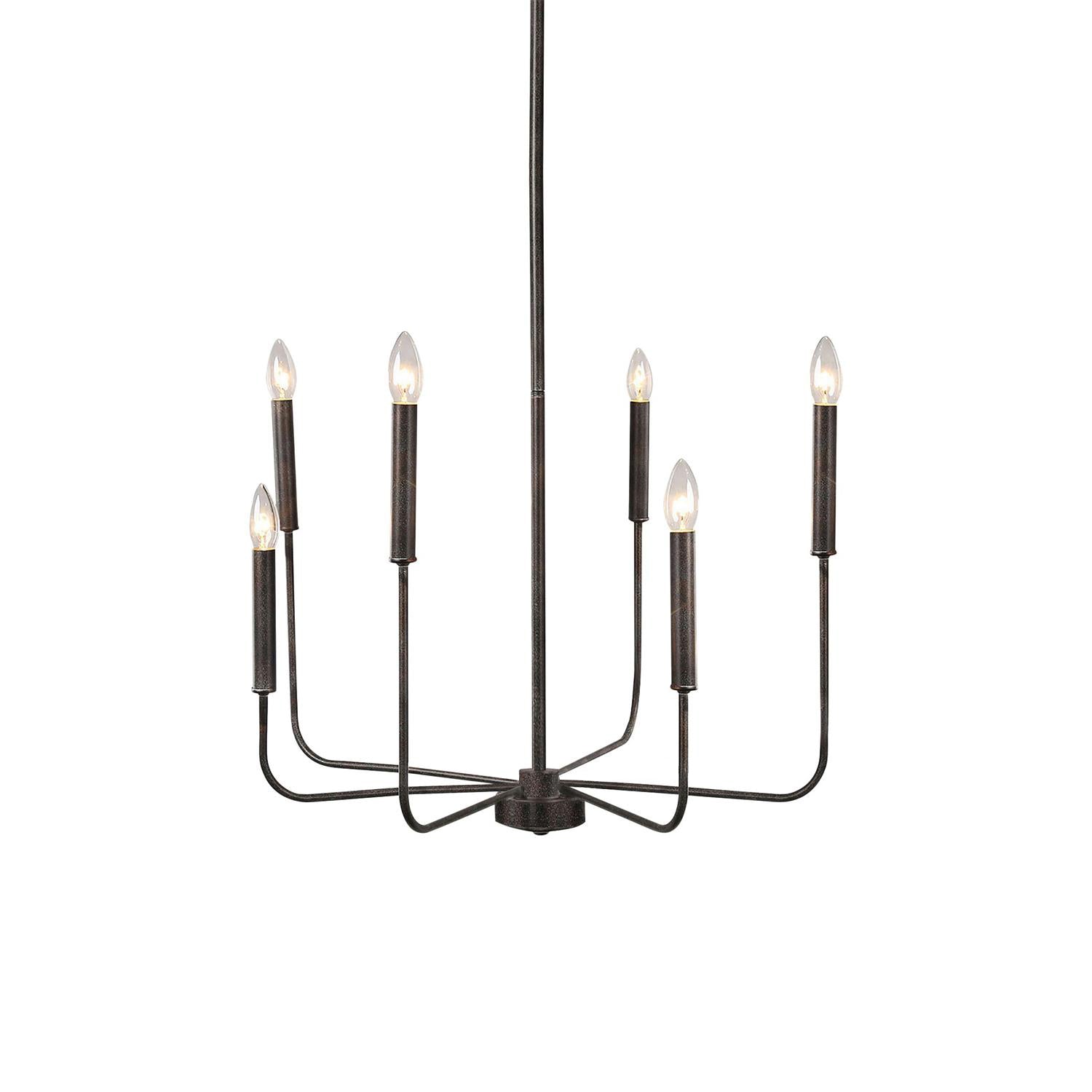 Ulfuvys Modern Kerzen Industrie Kronleuchter-Letslighting