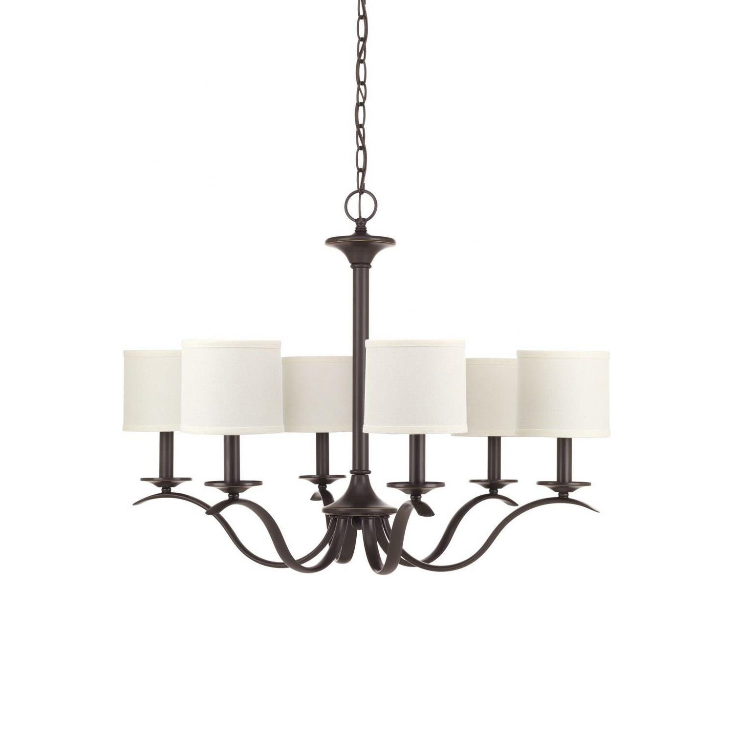 Vatnuvys Traditional Premium Brass Fabric Metal Chandelier - Letslighting