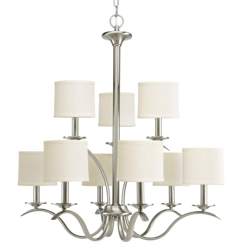 Vatnuvys Traditional Premium Brass Fabric Metal Chandelier - Letslighting