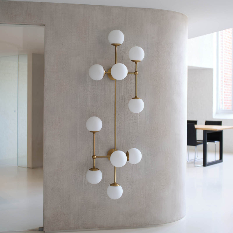 Ulfuvyo Glas Wandleuchte-Letslighting