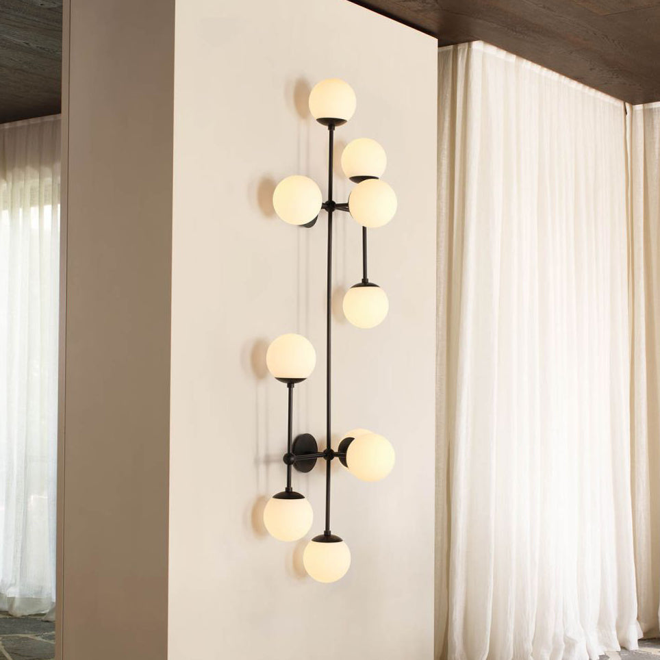 Ulfuvyo Glas Wandleuchte-Letslighting