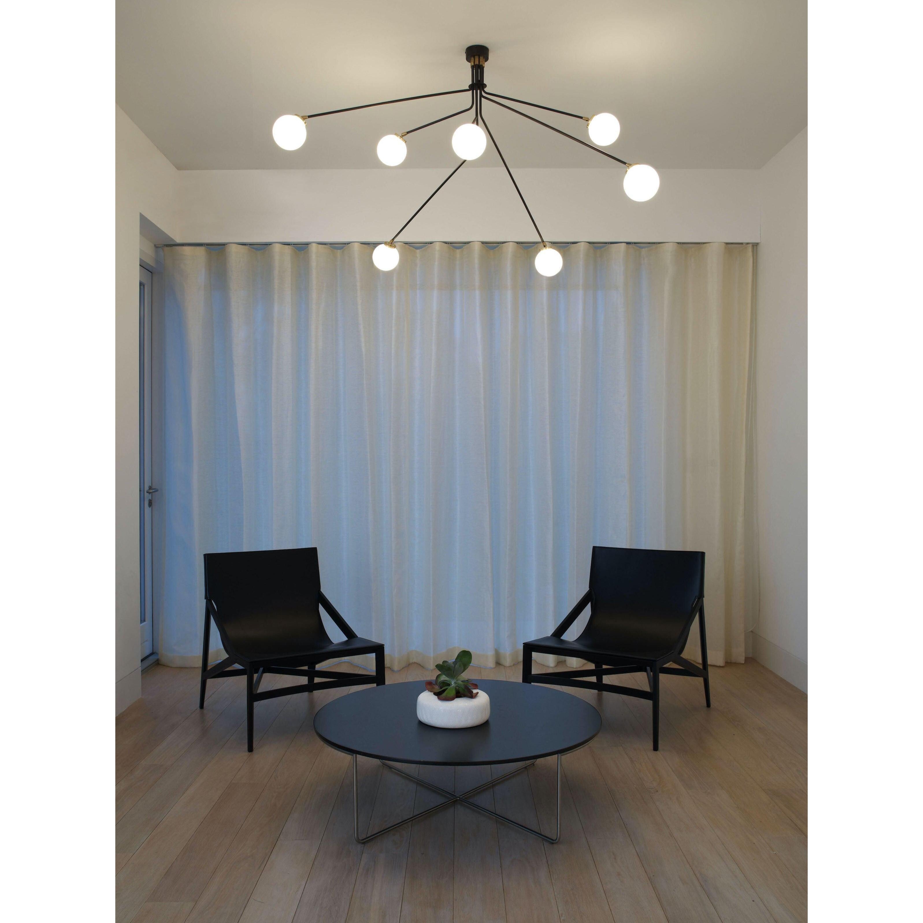 Vatnuvyo Deckenleuchte aus Messingglas-Letslighting