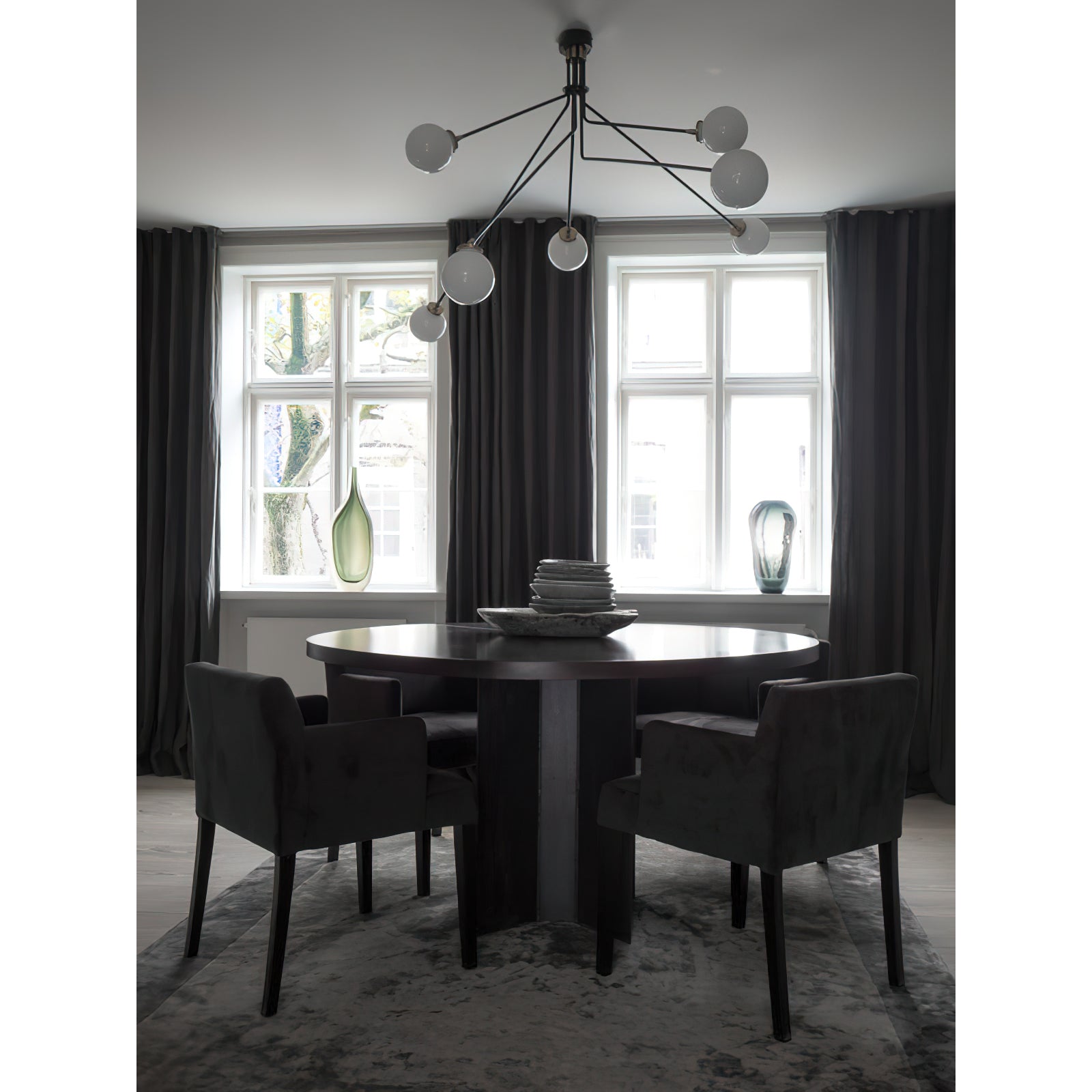 Vatnuvyo Deckenleuchte aus Messingglas-Letslighting