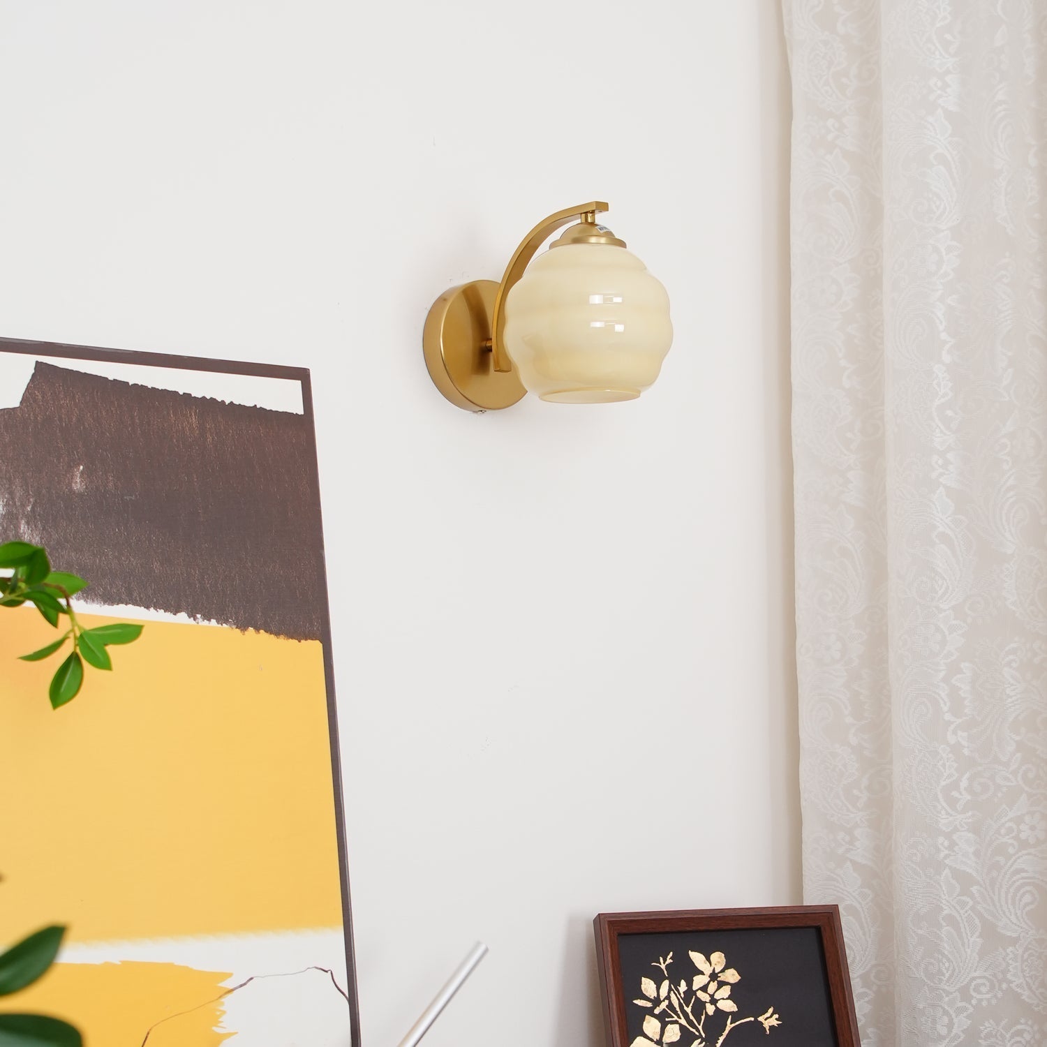 Nino Vintage-Laternen-Wandleuchte