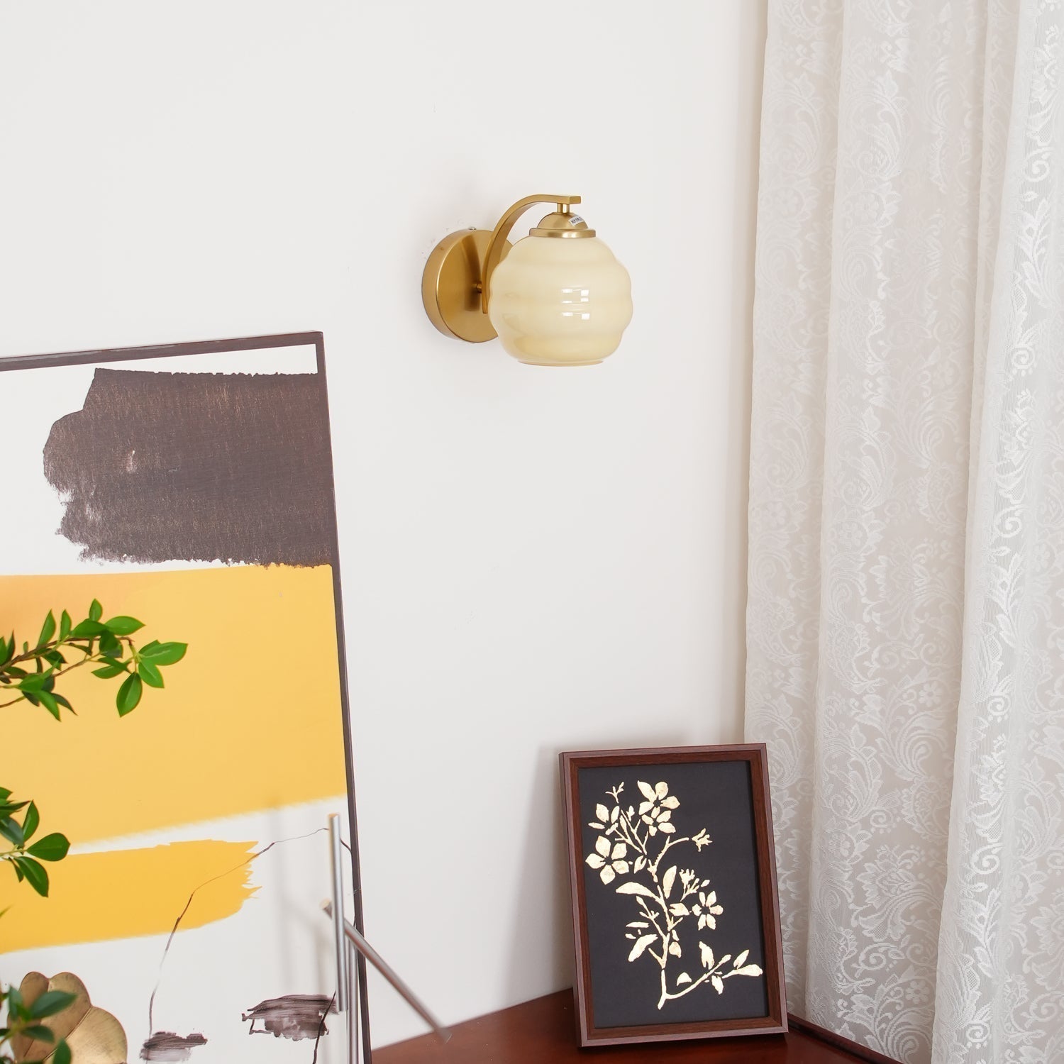 Nino Vintage-Laternen-Wandleuchte