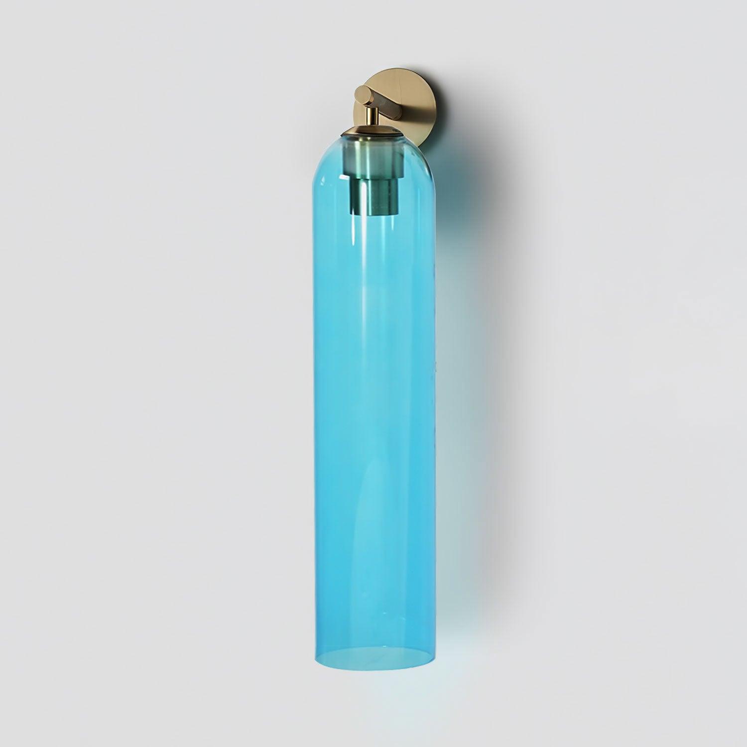 June Innenwandleuchte Zylindrische Glas