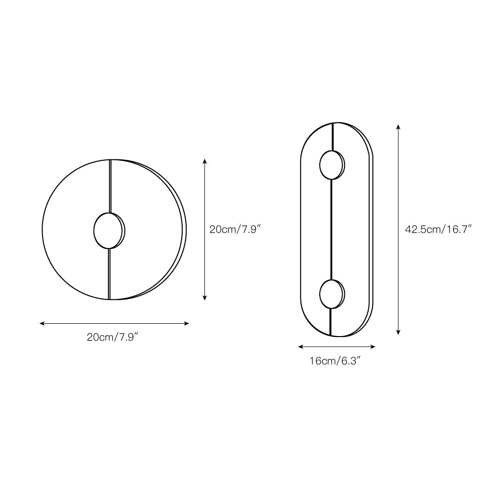 Waegnuvyo Modern Minimalist Alabaster Wall Lamp - Letslighting