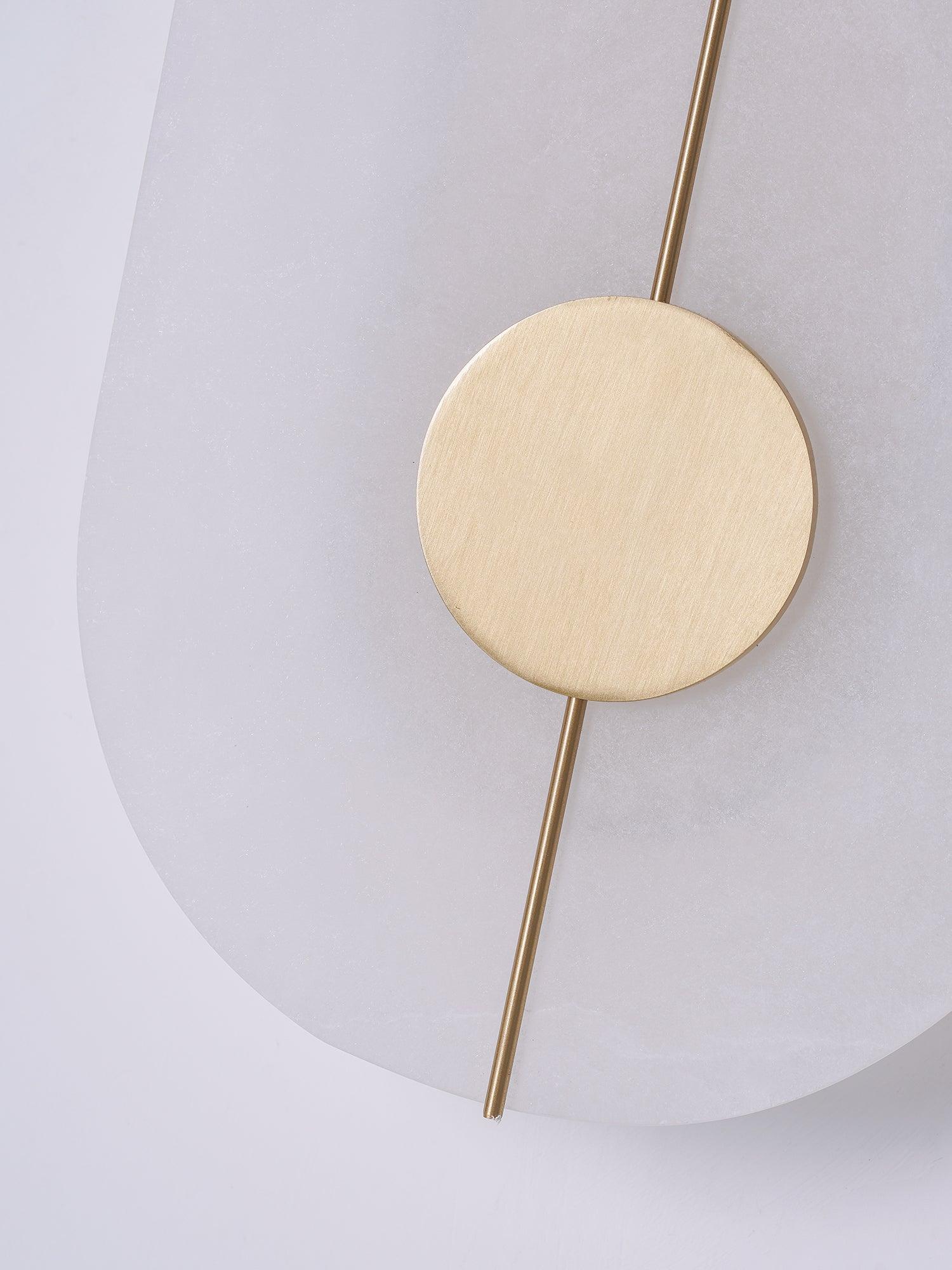 Citheira Minimalist Alabaster Wall Light - Neutralighting
