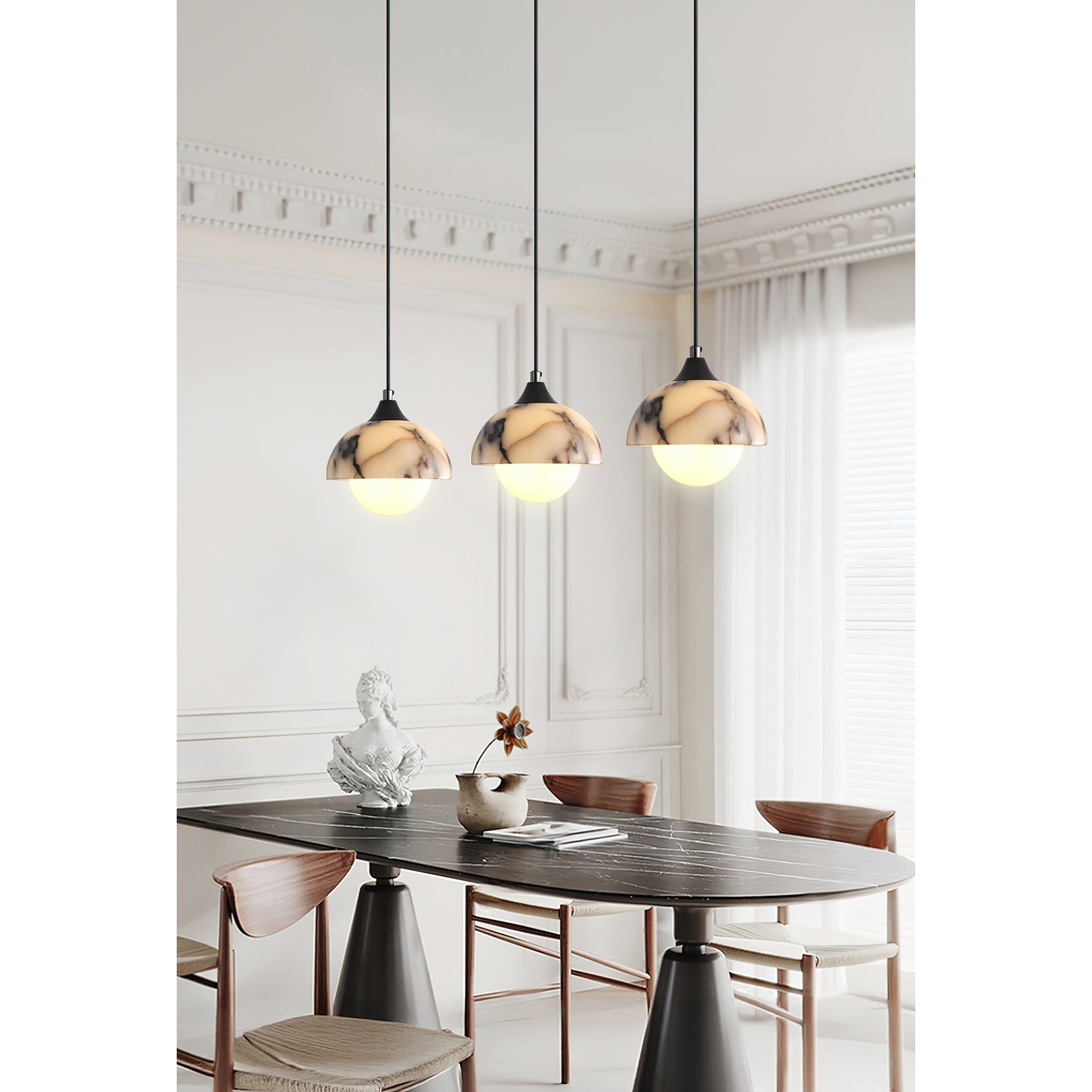 Yrvuvys Marmor Pendelleuchte-Letslighting