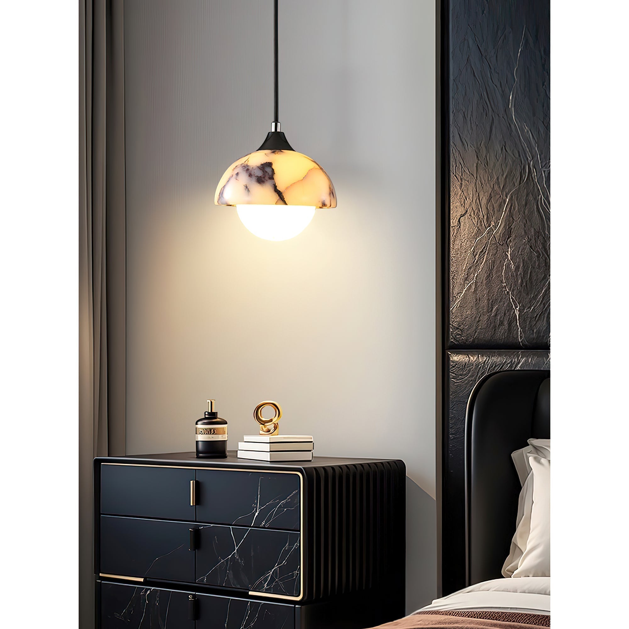 Yrvuvys Marmor Pendelleuchte-Letslighting