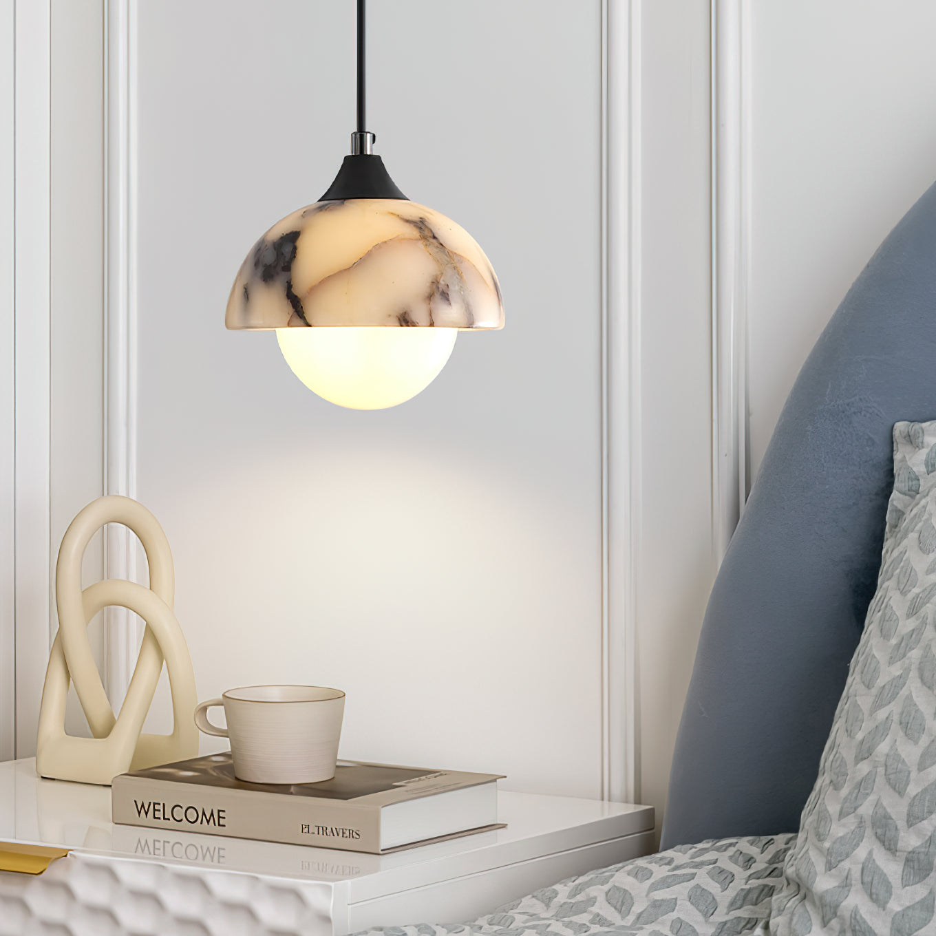Yrvuvys Marmor Pendelleuchte-Letslighting