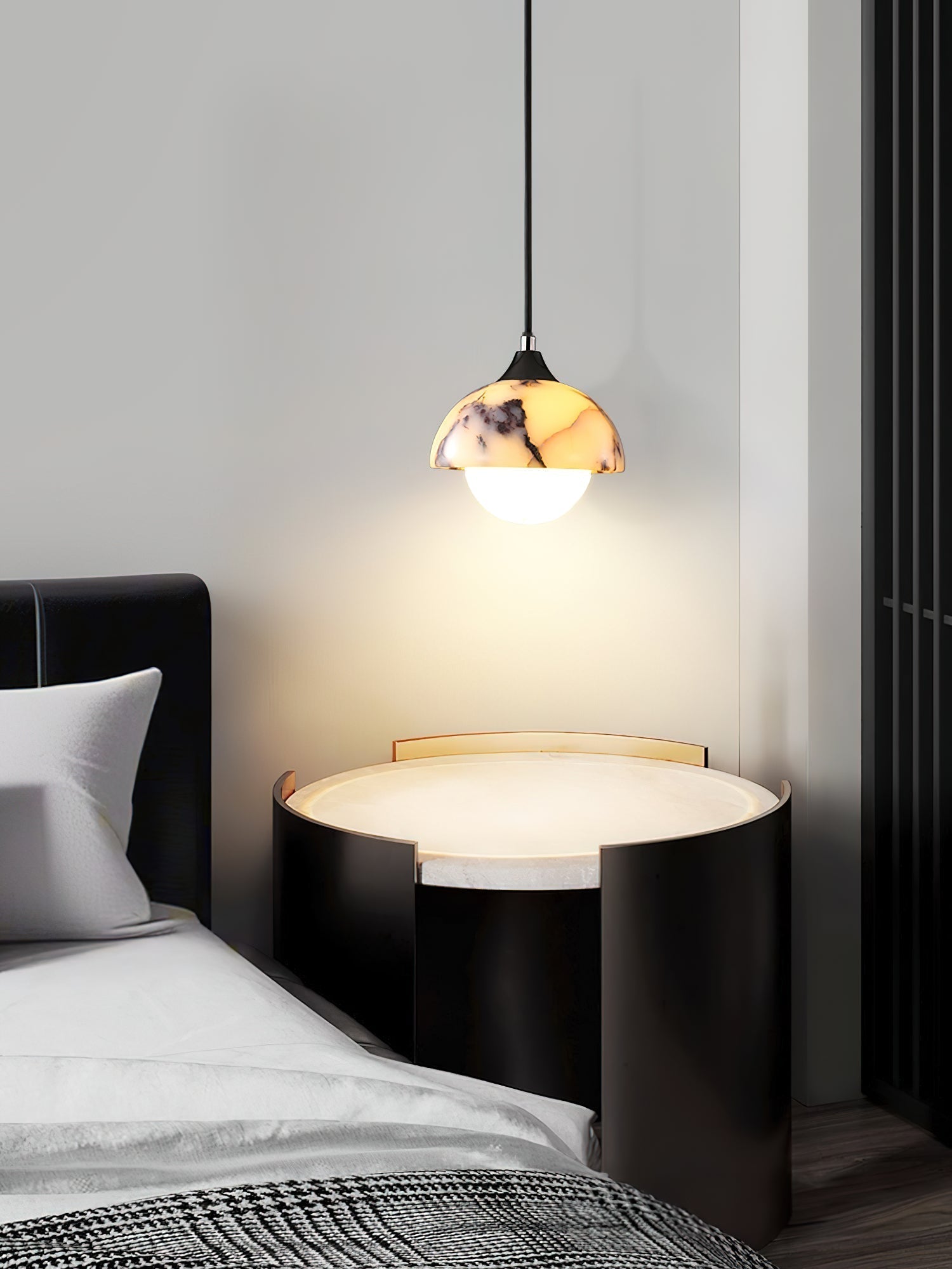 Yrvuvys Marmor Pendelleuchte-Letslighting