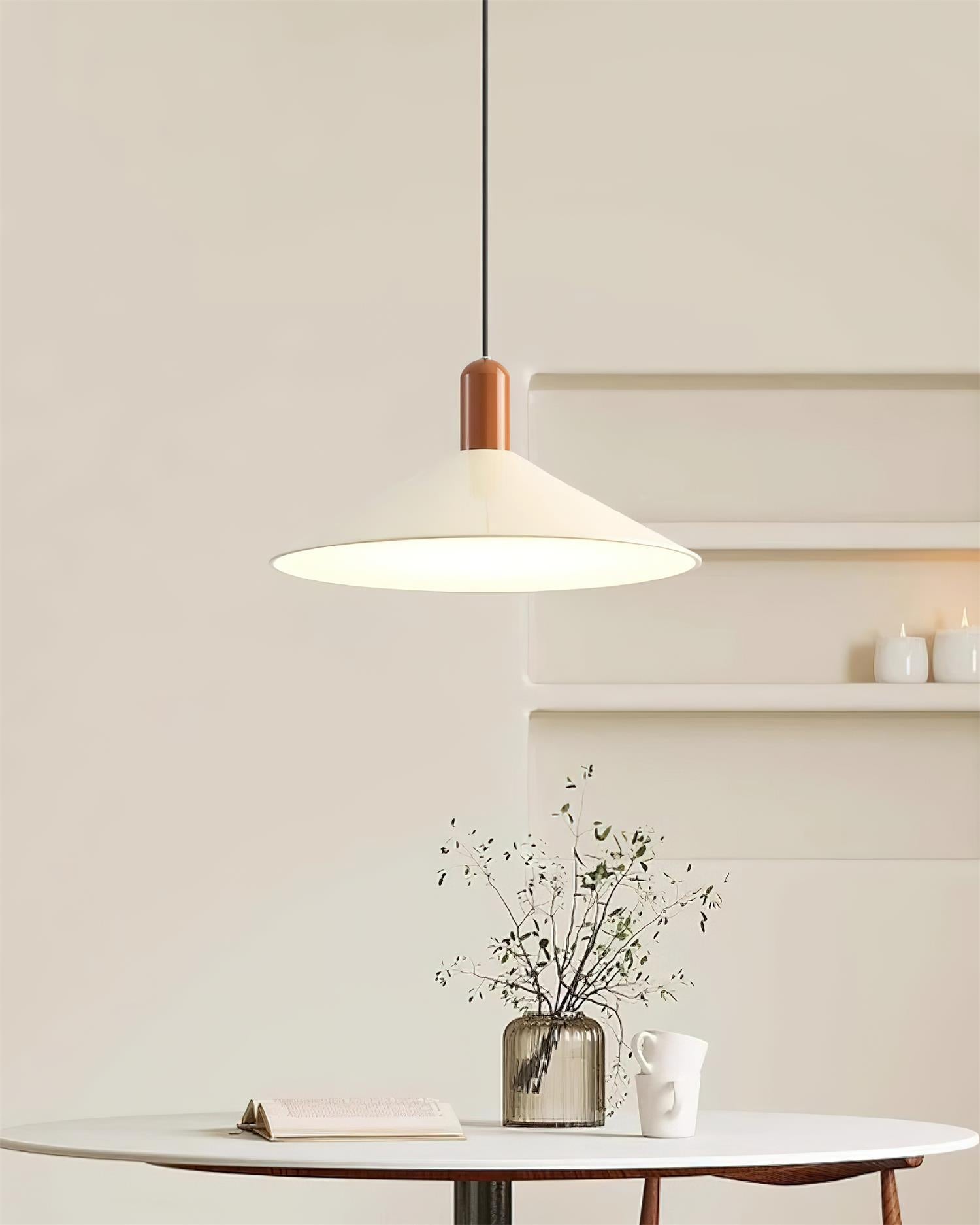 Pendelleuchte LED Minimalistisch Kegel Metall Hängend-Letslighting