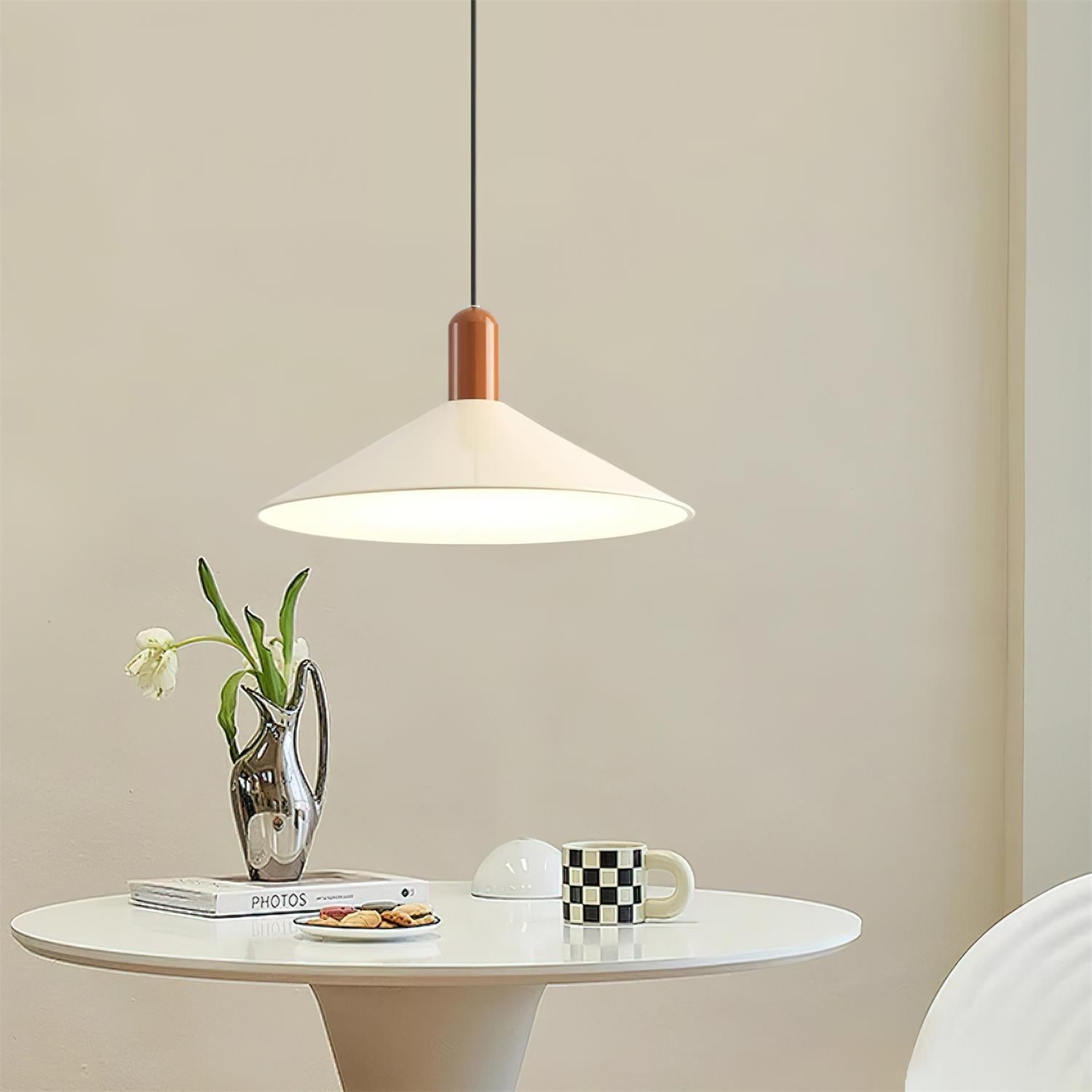 Pendelleuchte LED Minimalistisch Kegel Metall Hängend-Letslighting