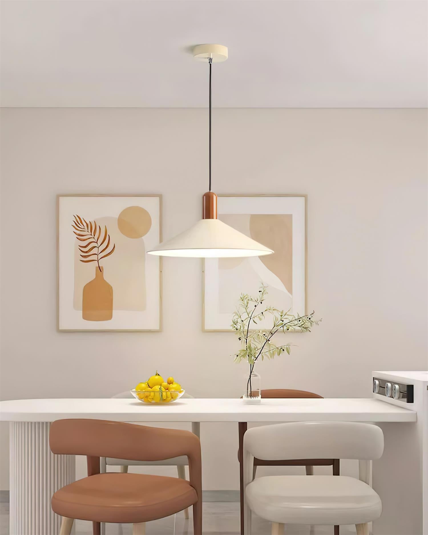 Pendelleuchte LED Minimalistisch Kegel Metall Hängend-Letslighting