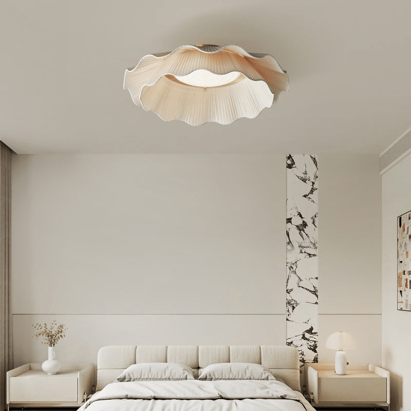 Arwen Fabric Wave Ceiling Lamp - Blowlighting