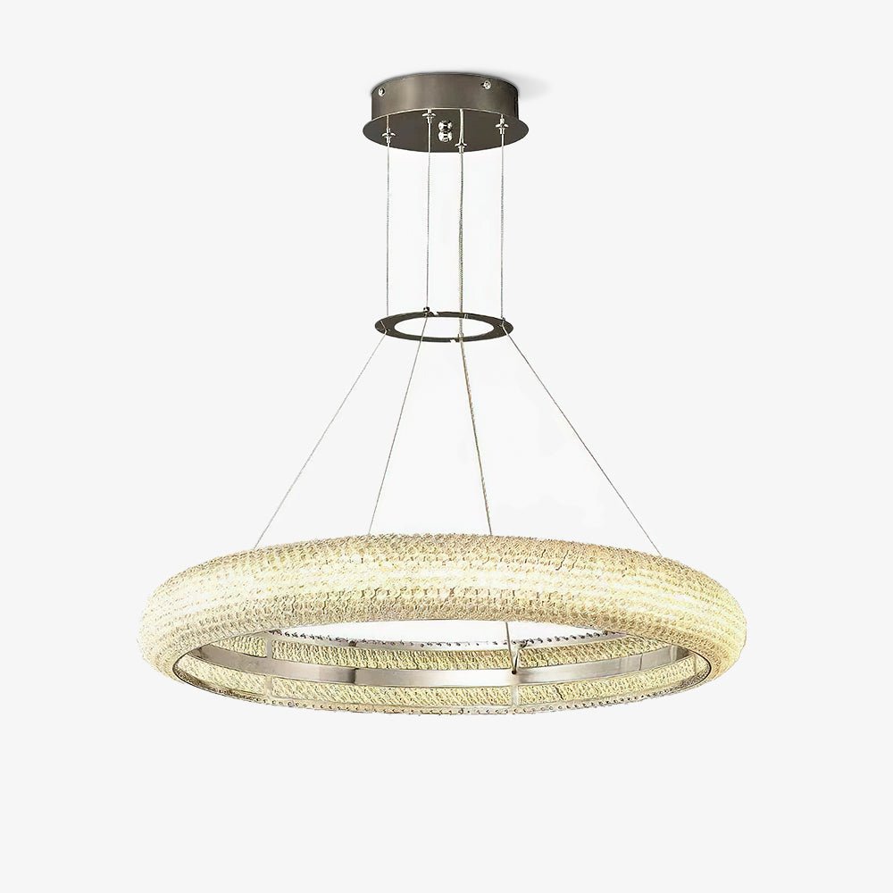 Vazorora Modern Minimalistisch Ring Kristall Kronleuchter-Letslighting