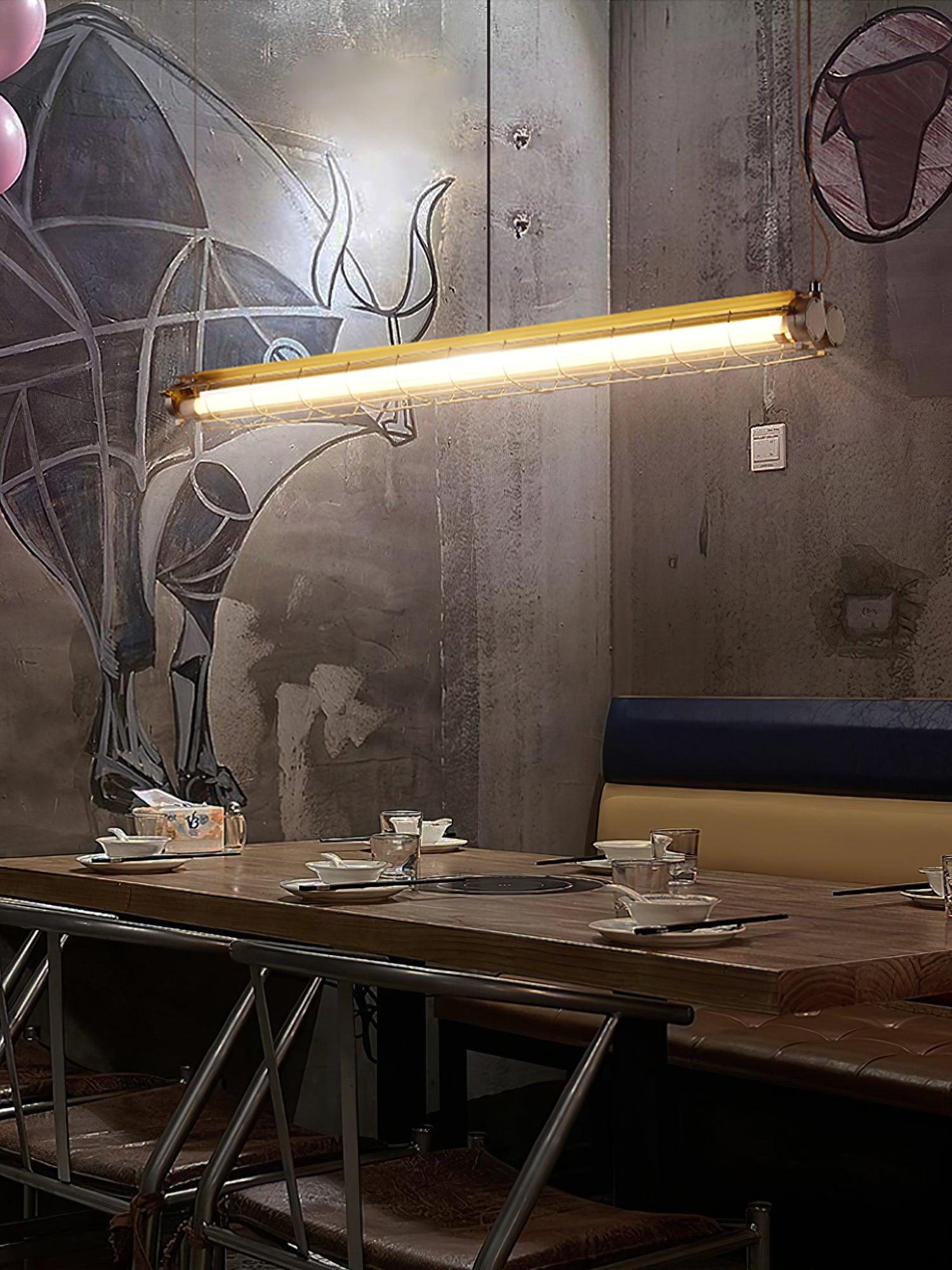 Arsorisra Industrielle lineare Pendelleuchte-Letslighting