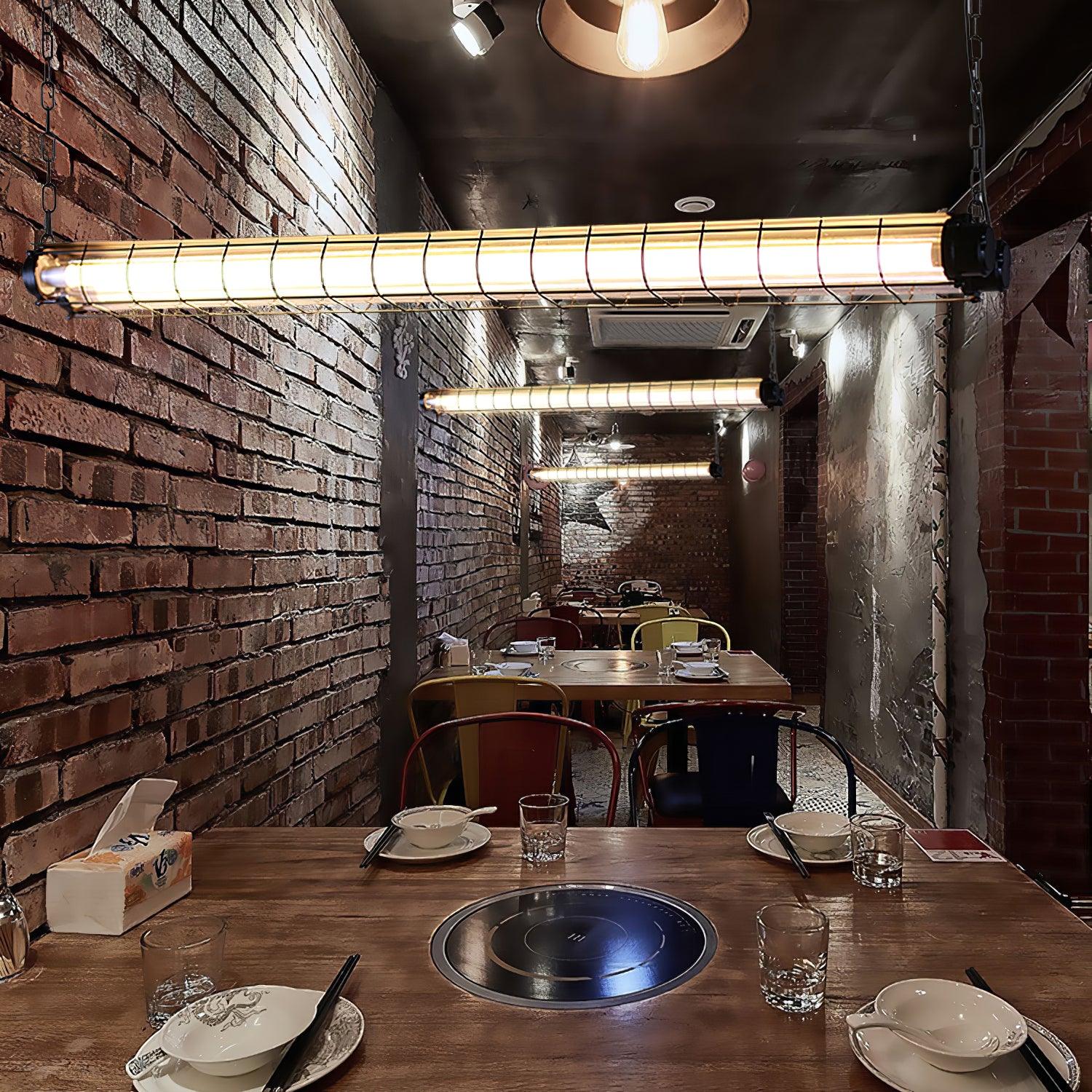 Arsorisra Industrielle lineare Pendelleuchte-Letslighting