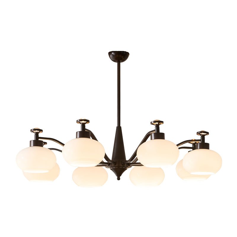 Althaen Eleganter Vintage-Glas-Kronleuchter-Letslighting