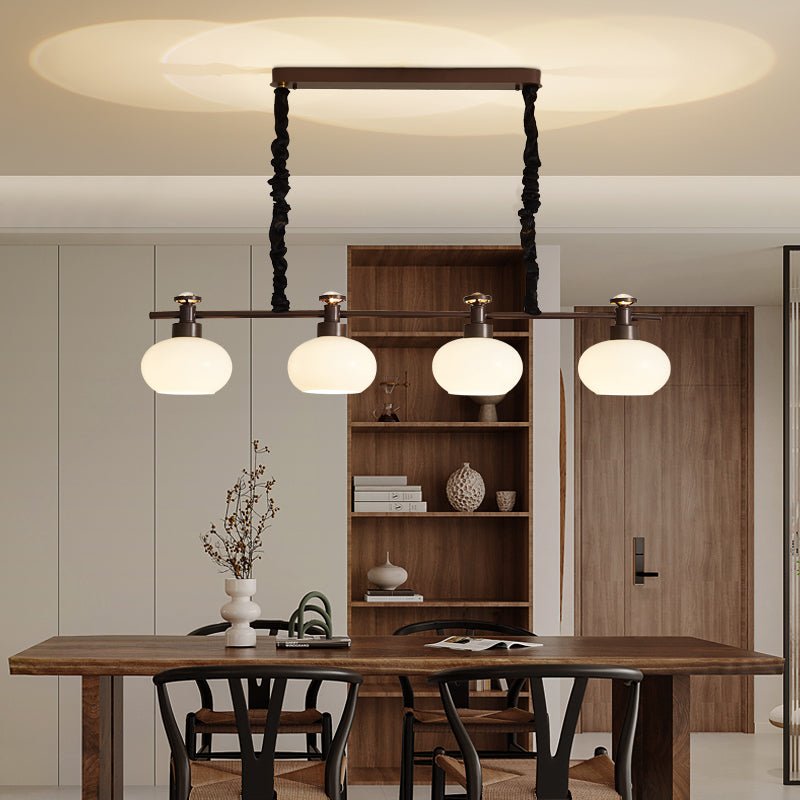 Althaen Eleganter Vintage-Glas-Kronleuchter-Letslighting