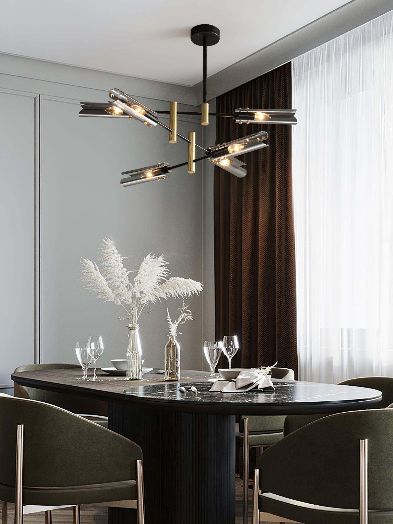 Lustra Kronleuchter Doppel 6-Licht Modern-Letslighting