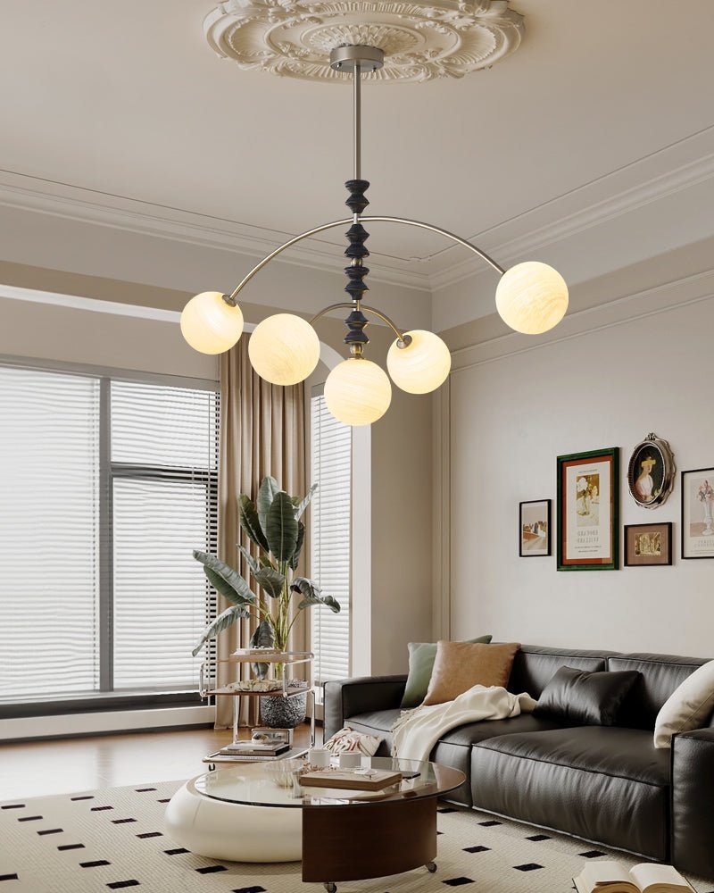 Cucarara Traditioneller Nordischer Bogen-Holzleuchter-Letslighting