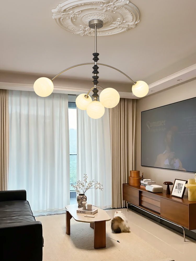 Cucarara Traditioneller Nordischer Bogen-Holzleuchter-Letslighting