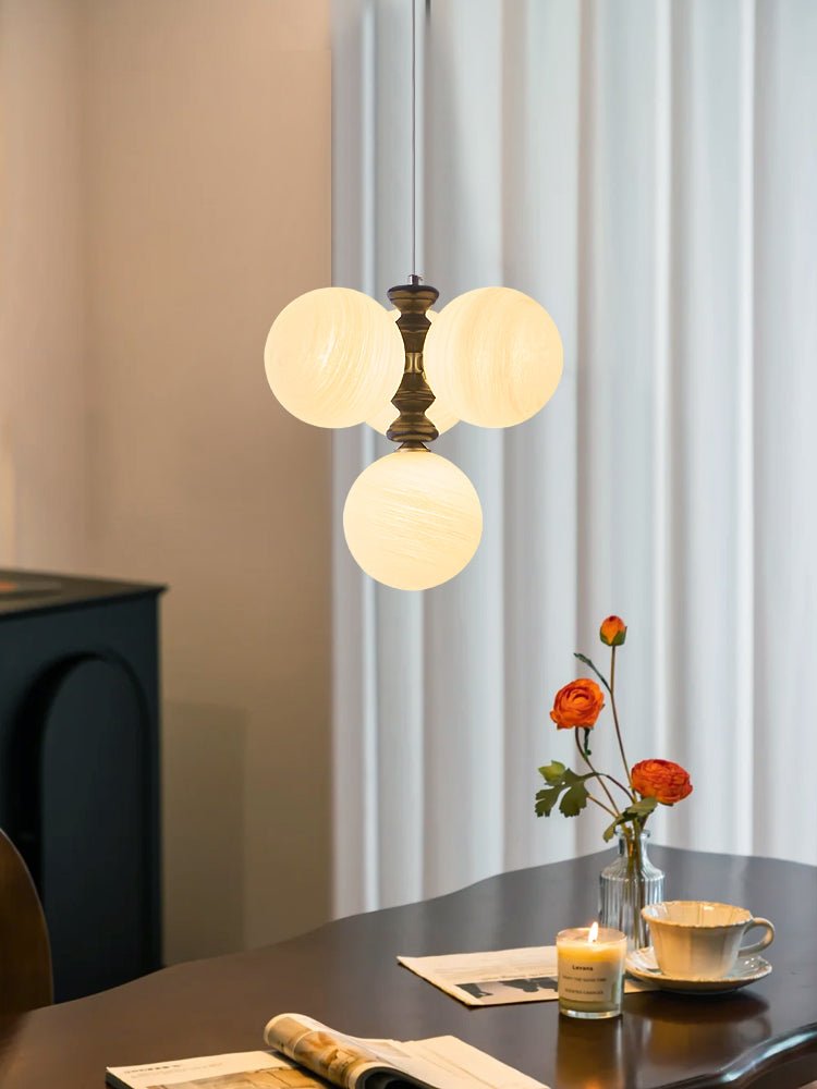 Cucarara Traditioneller Nordischer Bogen-Holzleuchter-Letslighting