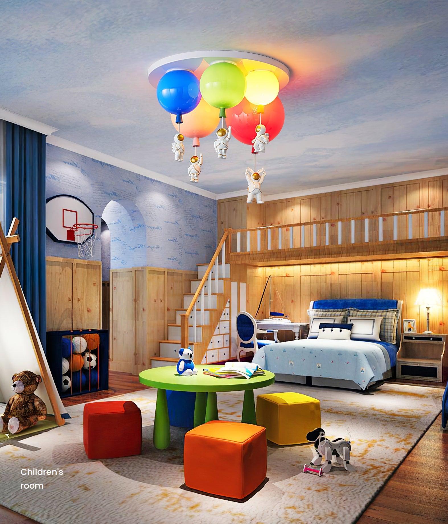 Lustra Deckenleuchte Astronaut Glossy Balloon-Letslighting