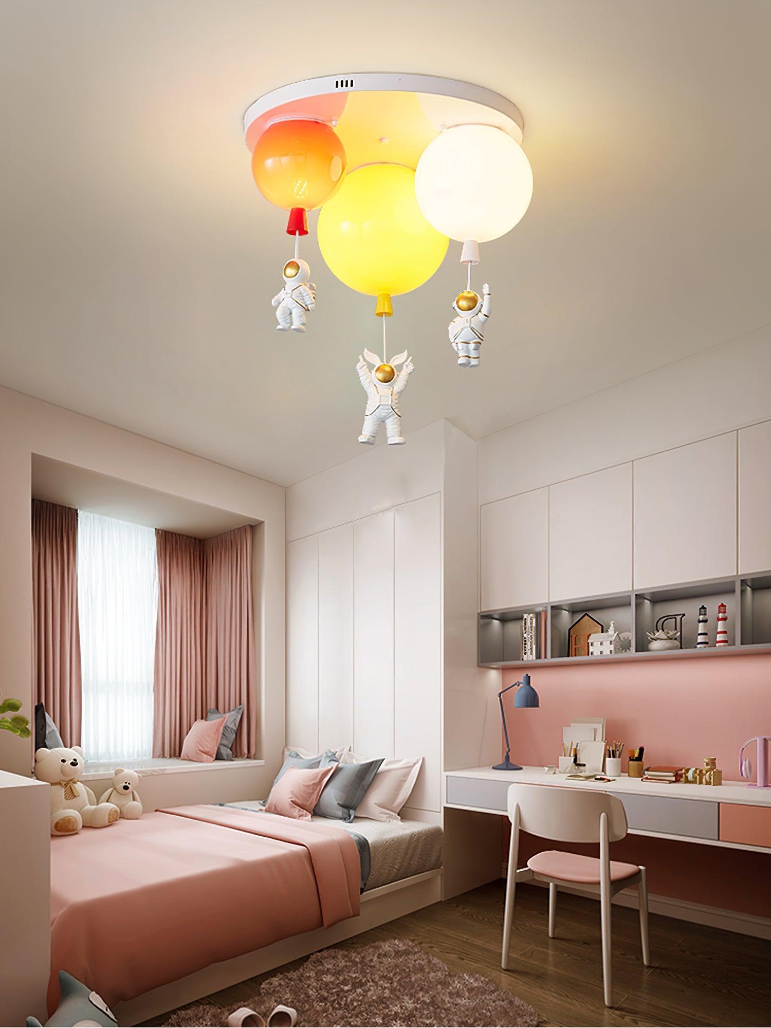 Lustra Deckenleuchte Astronaut Glossy Balloon-Letslighting