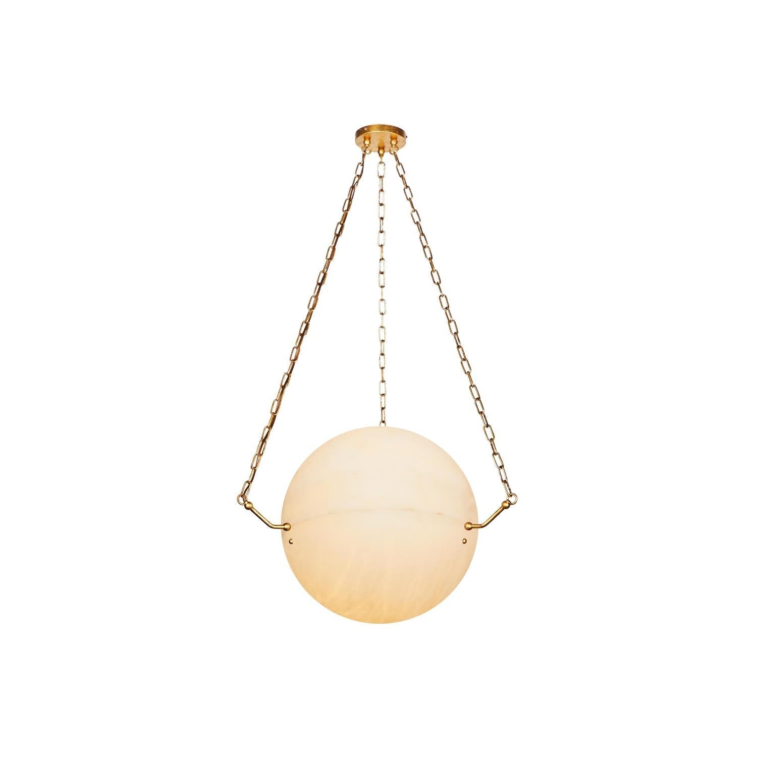 Himinuvys Modern Dimmable Minimalist Alabaster Pendant Lamp - Letslighting