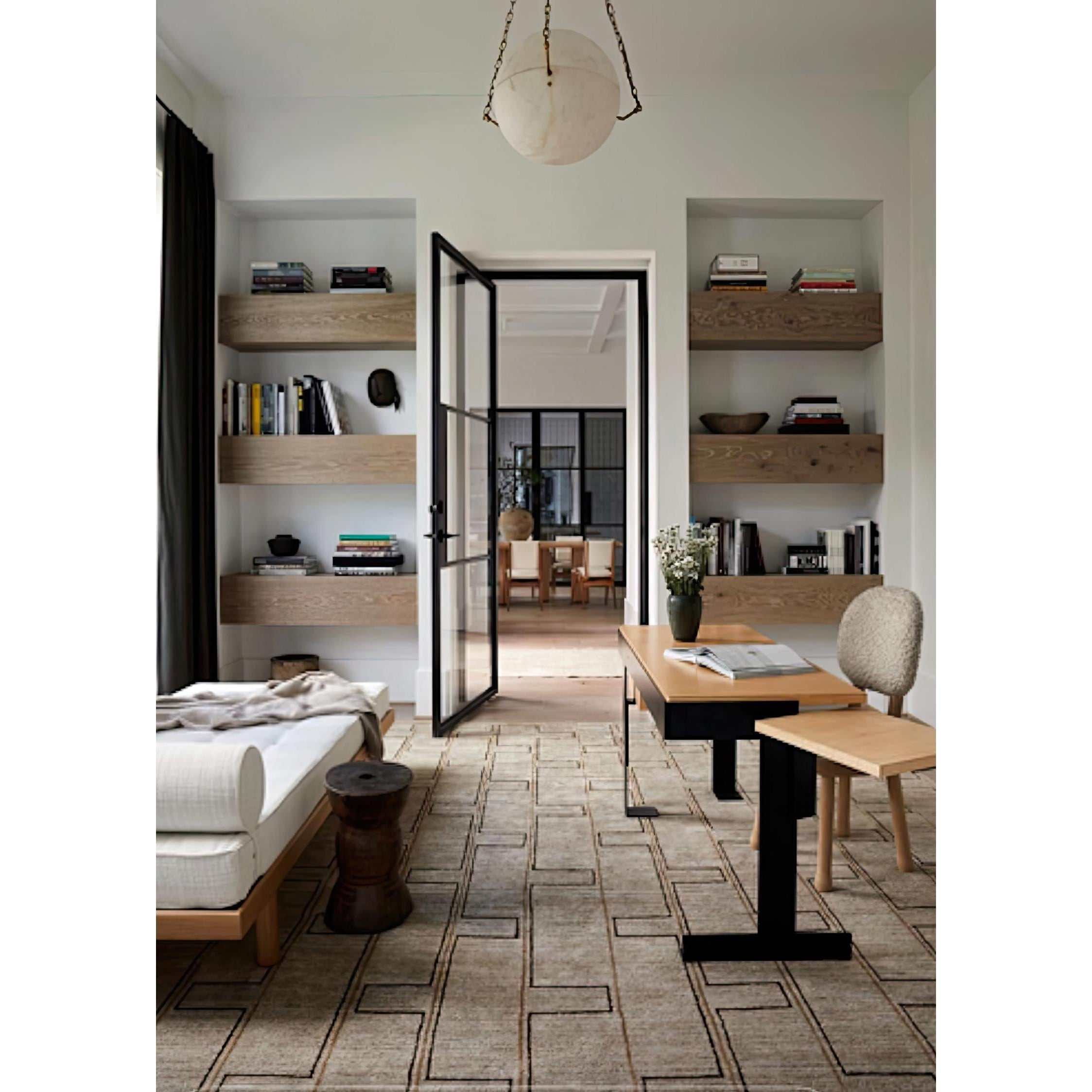 Himinuvys Modern Dimmable Minimalist Alabaster Pendant Lamp - Letslighting