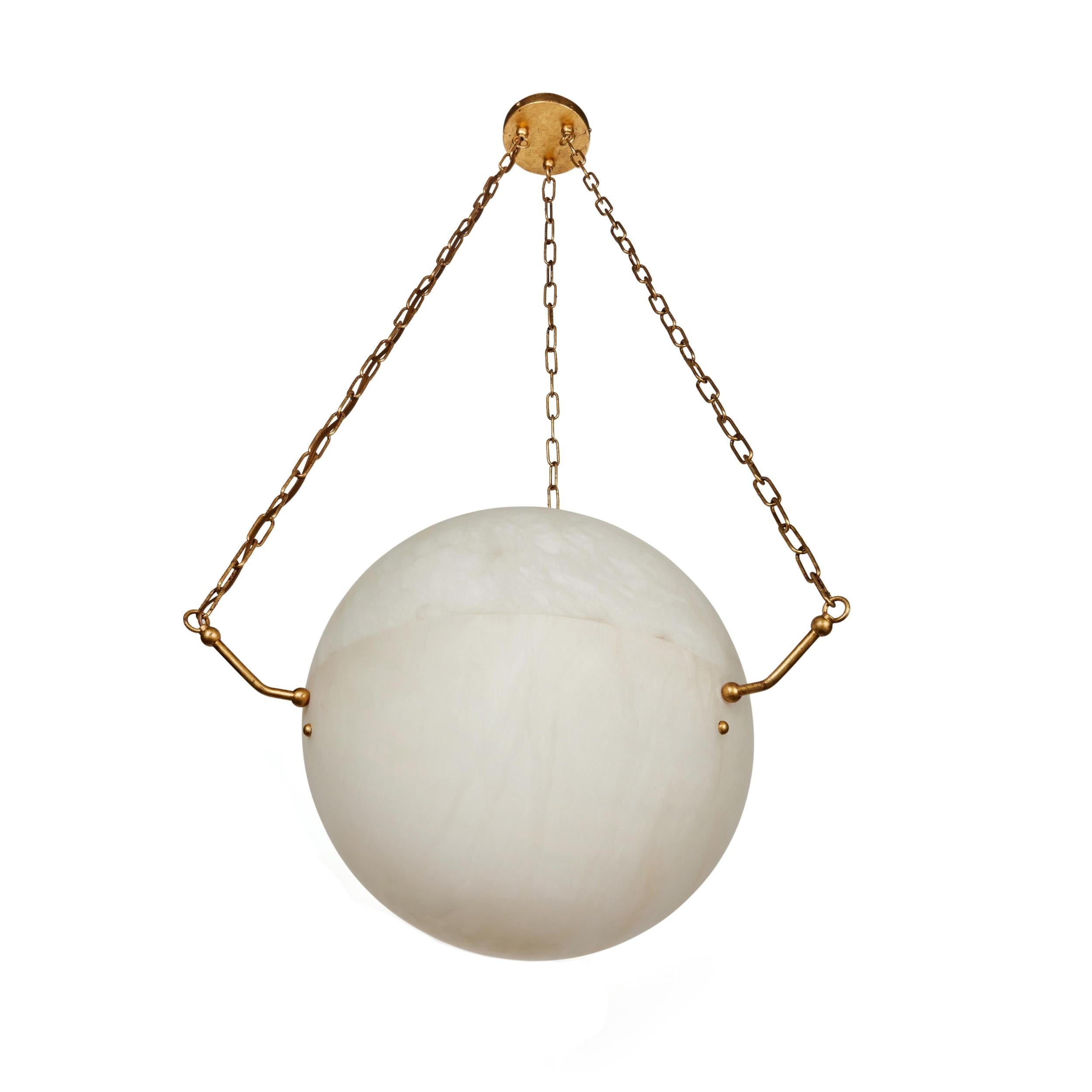 Himinuvys Modern Dimmable Minimalist Alabaster Pendant Lamp - Letslighting