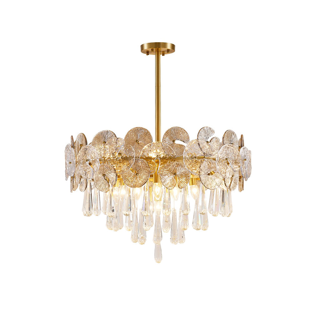 Caeluvyo Postmoderner Luxus Eleganz Kristall Kronleuchter-Letslighting