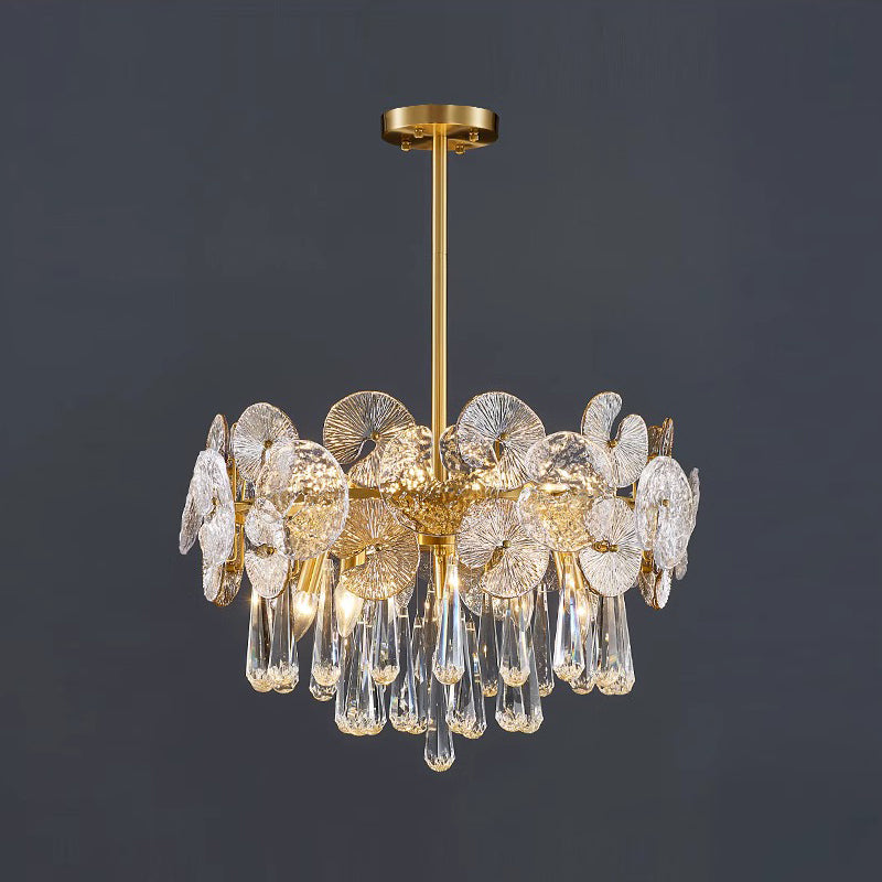 Caeluvyo Postmoderner Luxus Eleganz Kristall Kronleuchter-Letslighting