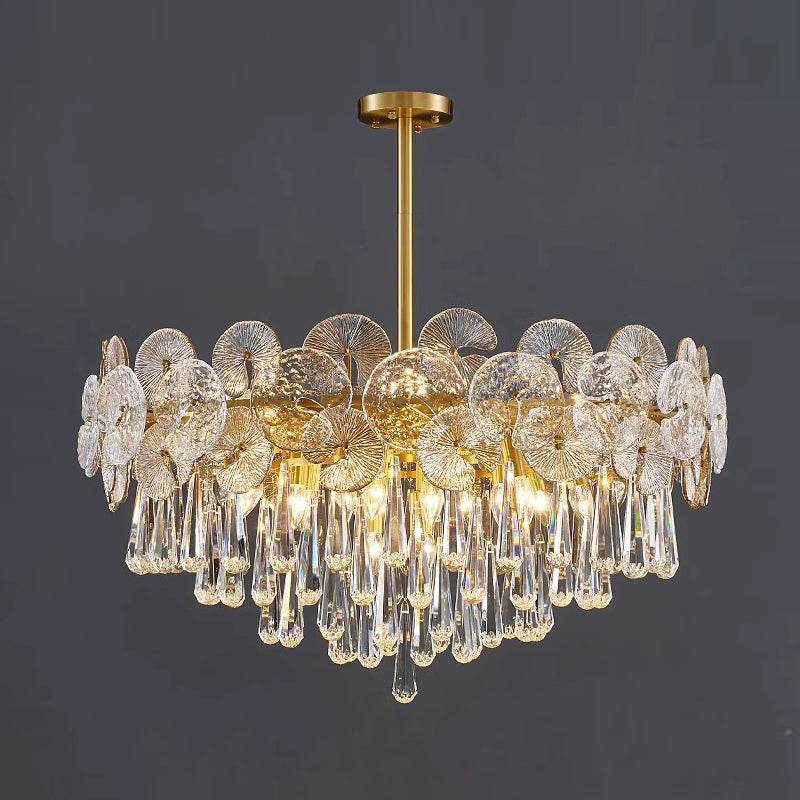 Caeluvyo Postmoderner Luxus Eleganz Kristall Kronleuchter-Letslighting