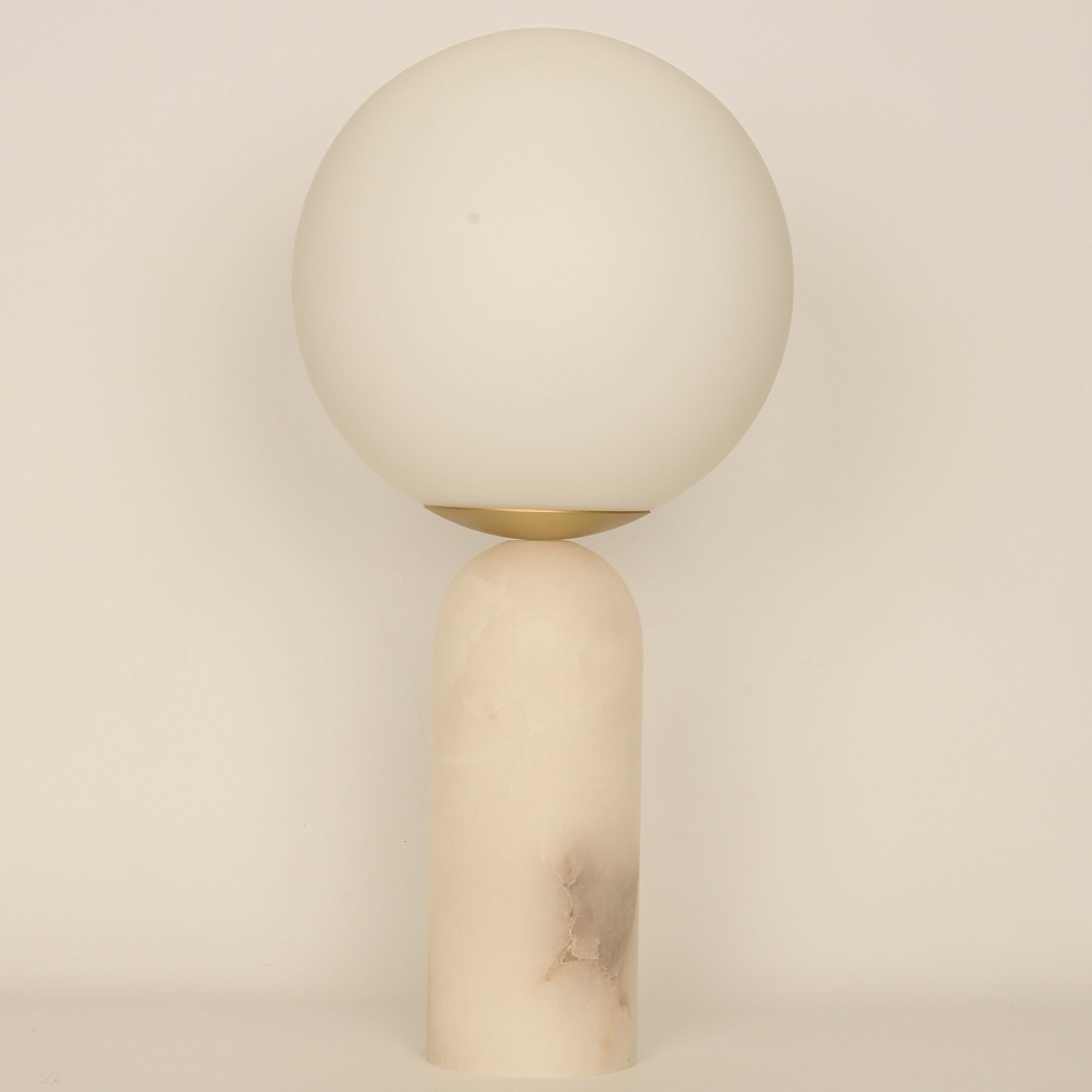 Atlas Modern Minimalistisch Alabaster Tischleuchte-Letslighting