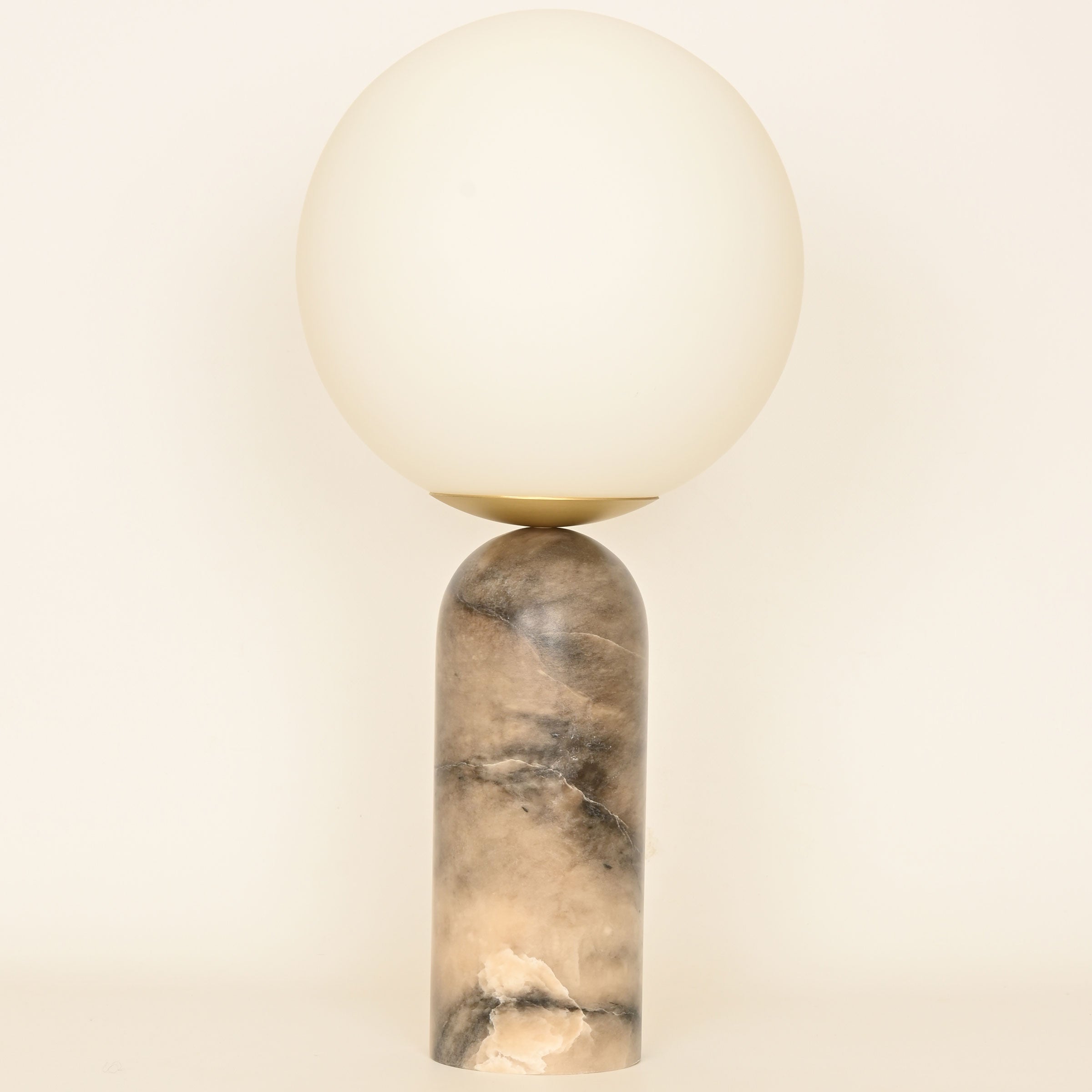 Atlas Modern Minimalistisch Alabaster Tischleuchte-Letslighting