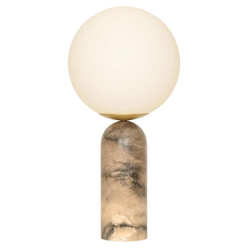 Atlas Modern Minimalistisch Alabaster Tischleuchte-Letslighting