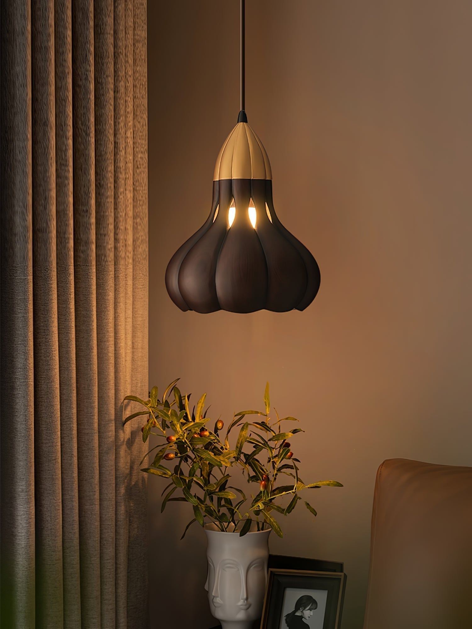 Arraeion Individuelle Kreativität Holz Pendelleuchte-Letslighting