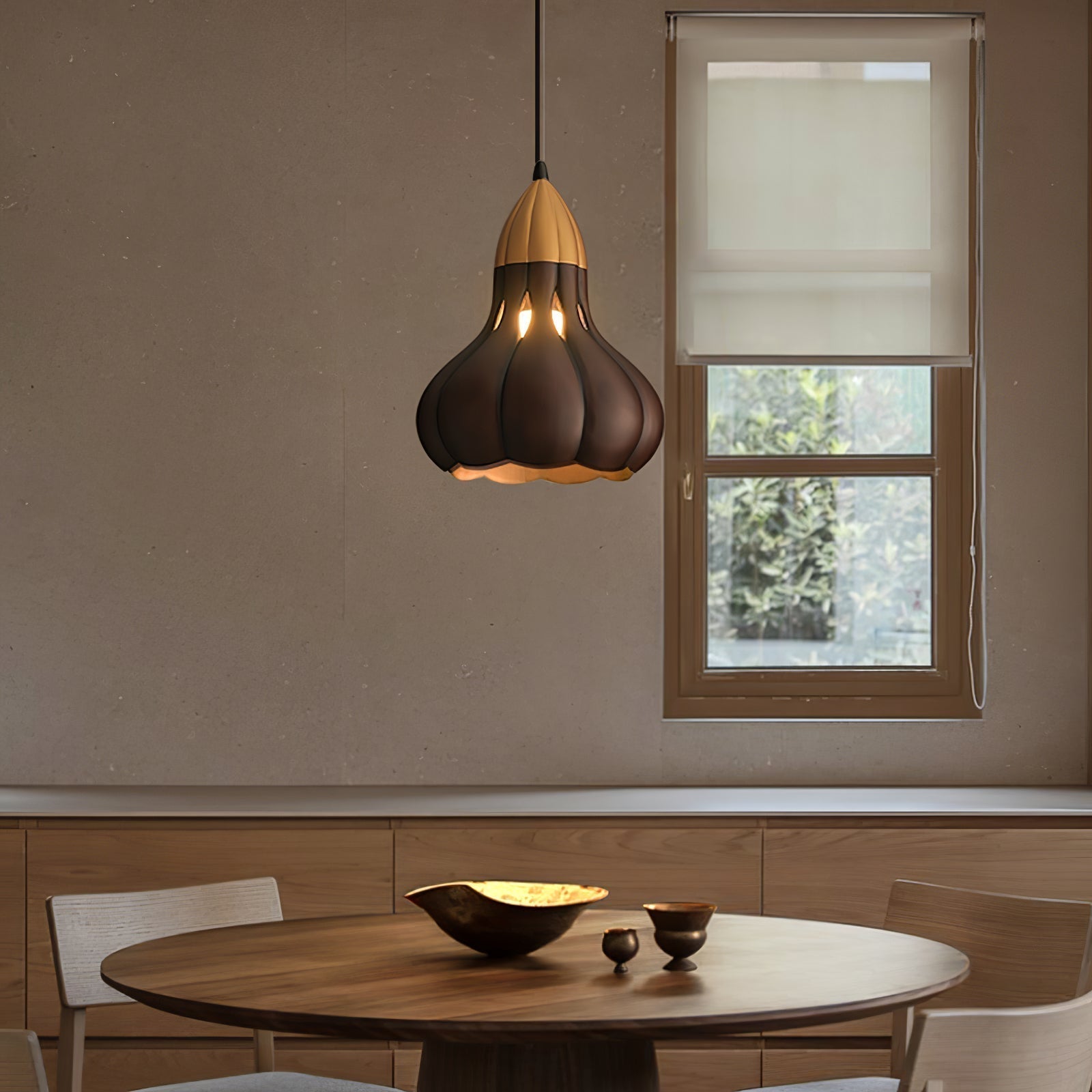 Arraeion Individuelle Kreativität Holz Pendelleuchte-Letslighting