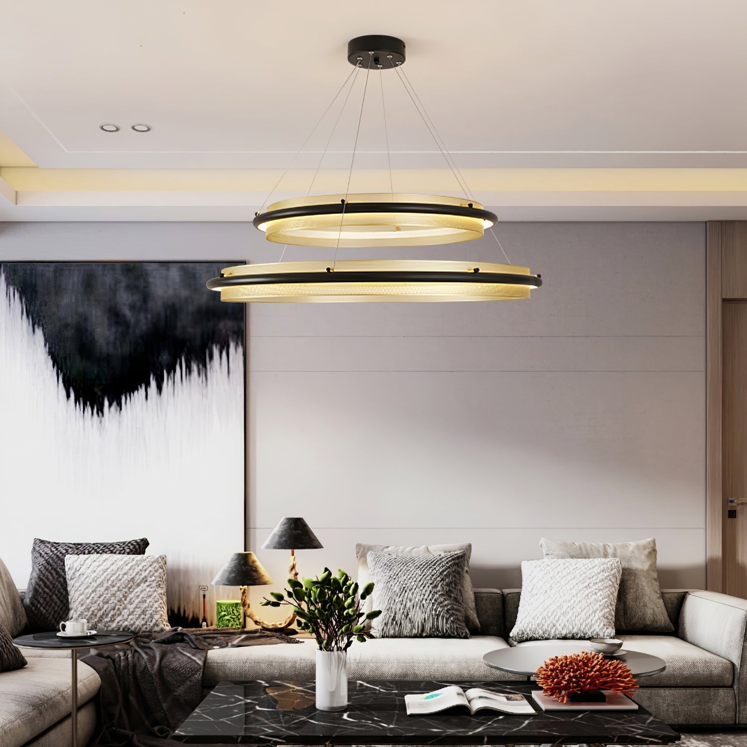 Himinuvyo Modern Minimalistisch Kronleuchter-Letslighting