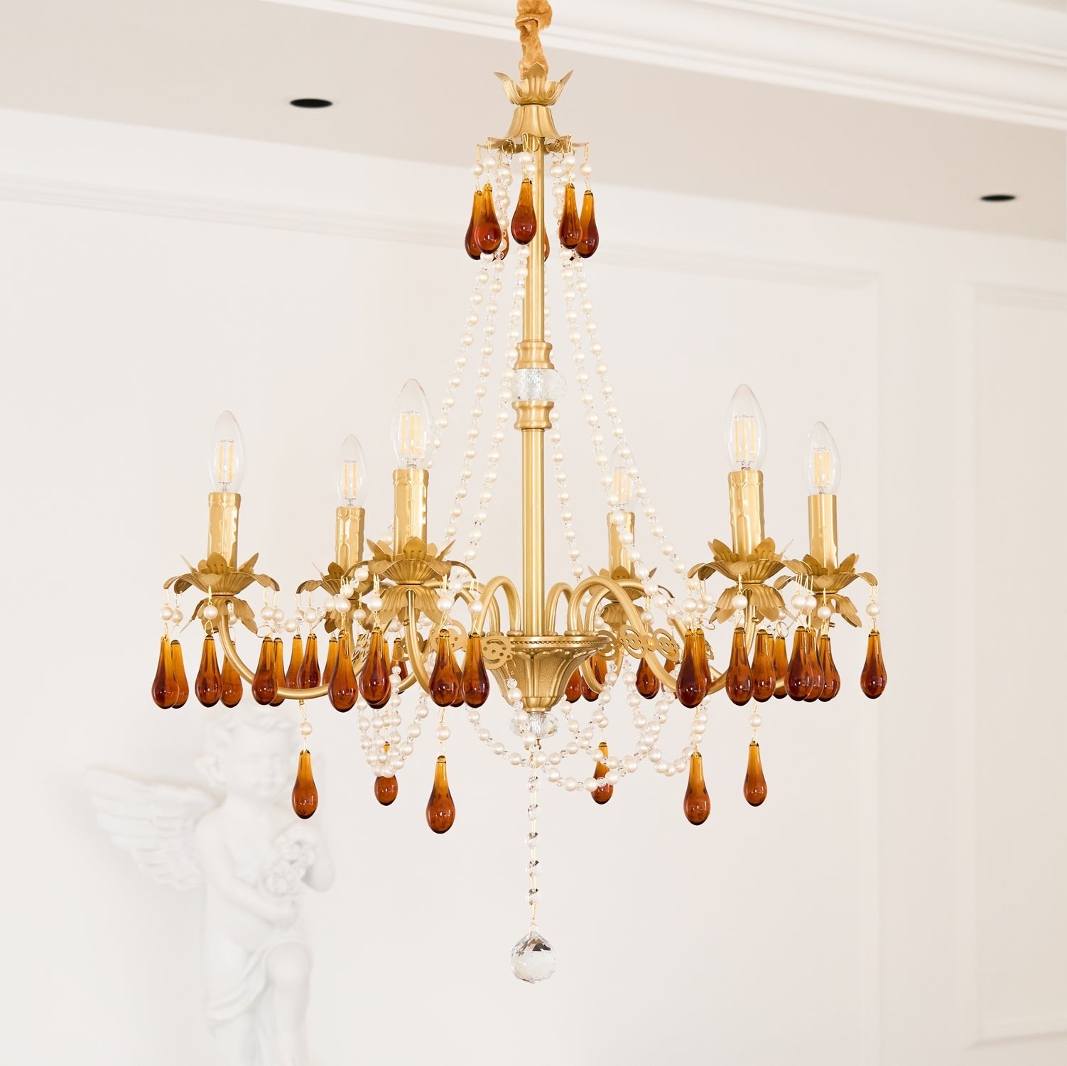Ormirara Postmoderner Luxus-Kristall-Kronleuchter-Letslighting